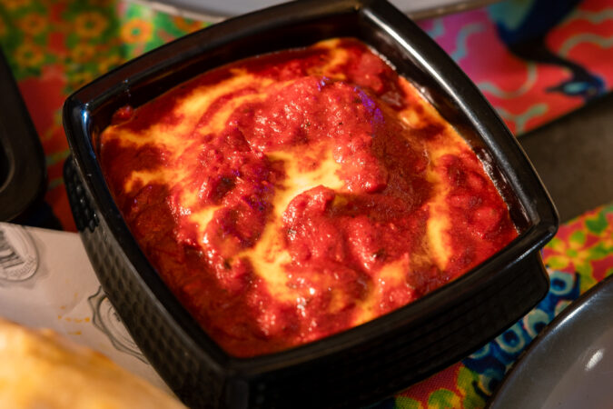 Butter Chicken in a bowl that can be served with a Naan or Tandoori Roti